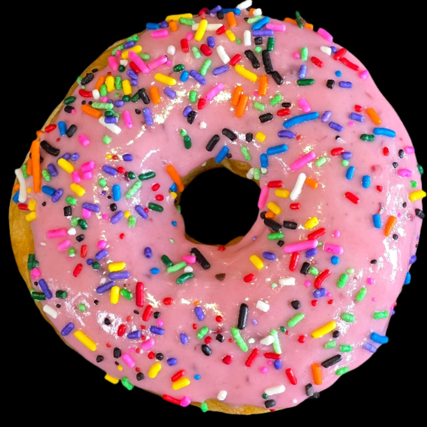 Strawberry Sprinkles Donut
