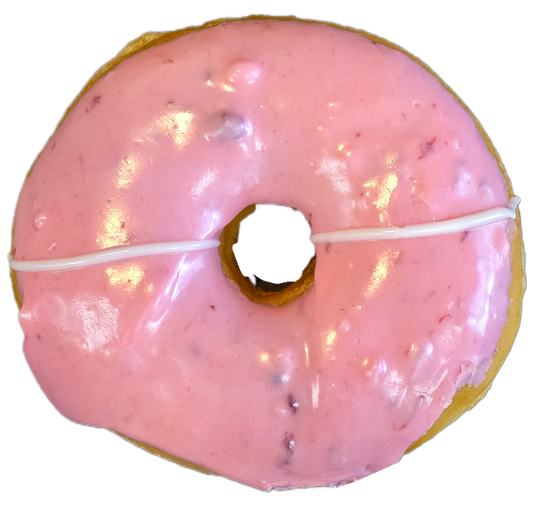 Strawberry Frosted Donut